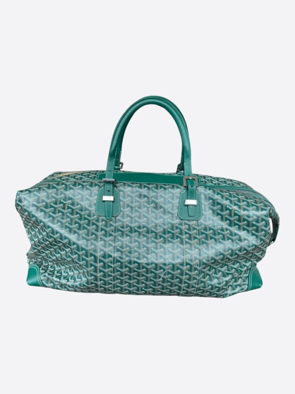 Goyard Green Boeing 55 Duffel Bag